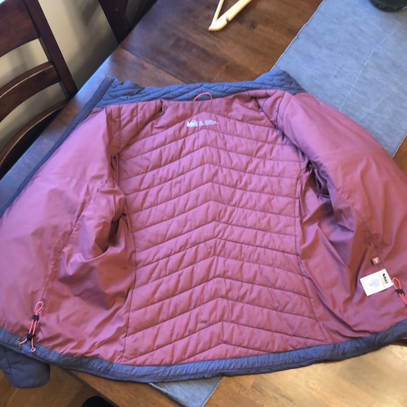 Women’s XL Lavender/Plum REI Co-op Primaloft Coat - Picture 5 of 6